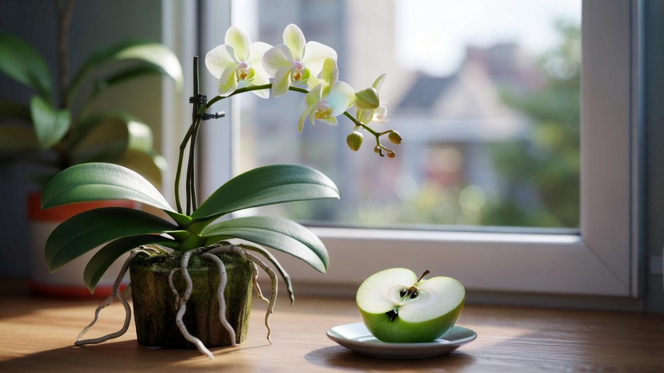 Place this object near your orchid : blooming starts in just a few days