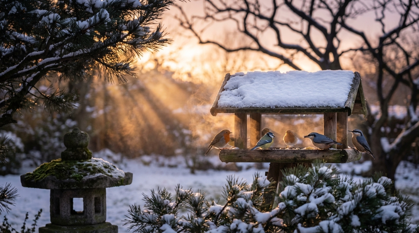 How Japanese Bird Feeding Practices Challenge Western Winter Care Traditions